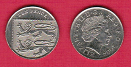 GREAT BRITAIN  10 PENCE 2008 (KM #  1110) #6204 - 10 Pence & 10 New Pence