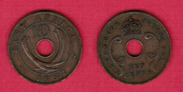 EAST AFRICA  10 CENTS 1952 (KM #  34) #6208 - Britische Kolonie