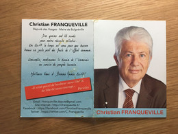 Calendrier 2017 Christian Franqueville, Député Des Vosges, Maire De Bulgnéville (88) - Petit Format : 2001-...