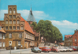 D-23879 Mölln - Marktplatz - Cars - VW Käfer - Ford Taunus - Opel Kadett - BMW - Nice Stamp - Moelln