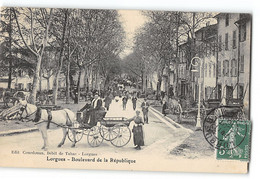 CPA 83 - Lorgues - Boulevard De La République - Lorgues