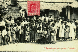 Asie / Ile De Ceylan / Colombo / A Typical Road Side Group - Sri Lanka (Ceylon)