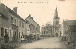 Dep - 03 - CHAMBERAT Entrée Du Bourg Route De Boussac - Sonstige Gemeinden
