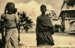 Asie / Ile De Ceylan / Colombo / Un Pêcheur Et Sa Femme - Sri Lanka (Ceylon)