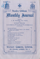 1924. STANLEY GIBBONS MONTHLY JOURNAL, October 1924. London. (incluye Artículo De Hugo Griebert Sobre El 6 Cuartos Negro - Autres & Non Classés