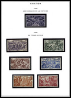 Collection Composée De 14 Séries Complètes Présentées Sur Pages D'Album. TB  Qualité: *  Cote: 1384 Euros - Collections