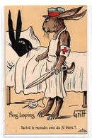 Illustrateur - Griff   - Militaires - Croix Rouge -  Nos Lapins - CPA ° - Croix-Rouge