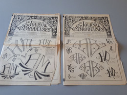 Le Journal Des Brodeuses 1962 N° 807/808 Alphabets Layette-Ecussons- Lingerie & - Cross Stitch