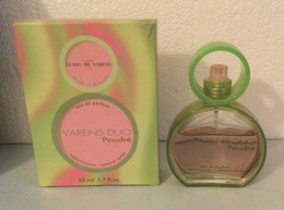 Flacon Vaporisateur   " VARENS Duo Poudré " D' ULRIC DE VARENS Eau DeParfum Pour Femme  50 Ml  3/4 PLEIN - Flakons (leer)