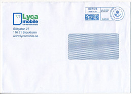 Domestic Meter Cover / Freistempel, Lyca Mobile - 2 November 2020 - Covers & Documents