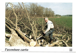 Guemene Penfao Loire Atlantique Bucheron 1991 Aventure Carto  état Superbe - Guémené-Penfao