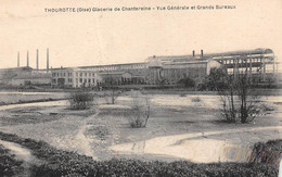 Thourotte          60          Glacerie De Chantereine. Vue Des Bureaux      - Pli -     (voir Scan) - Thourotte