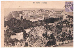 CPA MONACO Le Rocher - Les Terrasses