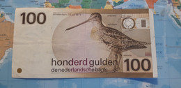 THE NETHERLANDS 100 GULDEN P 97 1977 VF - Otros & Sin Clasificación