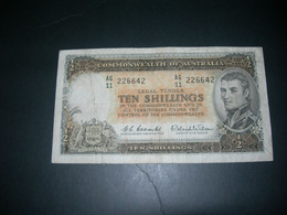Australia 10 Shillings - 1966-72 Reserve Bank Of Australia