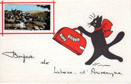 Animaux : Chats   : Illustrateurs René : Bonjour De La Tour D'Auvergne - Katzen