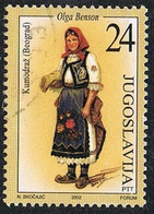 2002 - JUGOSLAVIA / YUGOSLAVIA - COSTUME DI BELGRADO / BELGRADE COSTUME. USATO - Used Stamps