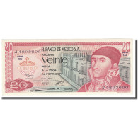 Billet, Mexique, 20 Pesos, 1977, 1977-07-08, KM:64d, SPL+ - Mexico