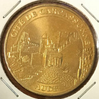 11 CITÉ DE CARCASSONNE AUDE MDP 2007 MÉDAILLE SOUVENIR MONNAIE DE PARIS JETON TOURISTIQUE MEDALS COINS TOKENS - 2007