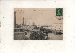 Delcampe - Argenteuil (95) : L'usine Sur Les Bords De La Seine En 1908 (animé) PF. - Argenteuil