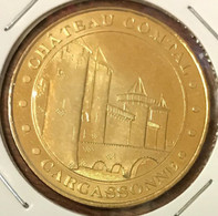 11 CARCASSONNE CHÂTEAU COMTAL MDP 2007 MÉDAILLE SOUVENIR MONNAIE DE PARIS JETON TOURISTIQUE MEDALS COINS TOKENS - 2007