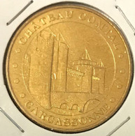 11 CARCASSONNE CHÂTEAU COMTAL MDP 2012 MÉDAILLE SOUVENIR MONNAIE DE PARIS JETON TOURISTIQUE MEDALS COINS TOKENS - 2012