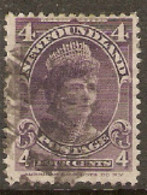 Newfoundland  1897  SG 89  4c  Fine Used - 1857-1861