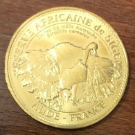 11 SIGEAN N°21 L'AUTRUCHE MÉDAILLE SOUVENIR MONNAIE DE PARIS 2015 JETON TOURISTIQUE MEDALS COINS TOKENS - 2015