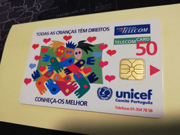 PORTUGAL   CHIPCARD  50 UNITS        Nice  Fine Used      **3655** - Portugal