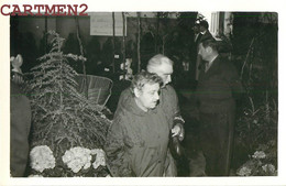 CARTE PHOTO : SAINT-SAUVEUR-EN-PUISAYE EXPOSITION FLORALE " CLAIREFONTAINE " LA KERMESSE JUILLET 1963 YONNE 89 - Saint Sauveur En Puisaye