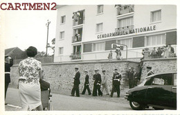 SAINT-SAUVEUR-EN-PUISAYE L'INAUGURATION DE LA GENDARMERIE EN 1961 GENDARME 89 YONNE - Saint Sauveur En Puisaye