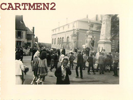 LOT DE 8 PHOTOGRAPHIES SAINT-SAUVEUR-EN-PUISAYE INAUGURATION MONUMENT AUX MORTS EGLISE FETE 89 YONNE + NEGATIFS POCHETTE - Saint Sauveur En Puisaye