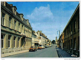 Carte Postale 59. Bouchain  Rue Henri-Bocquet   La Mairie    Trés Beau Plan - Bouchain