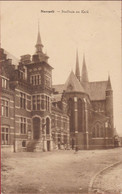 Neerpelt Stadhuis En Kerk Limburg De Sint-Niklaaskerk Geanimeerd (In Zeer Goede Staat) - Neerpelt