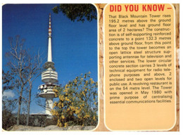 (V 18) Australia - ACT - Canberra Telecom Tower - Canberra (ACT)