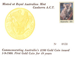 (V 19) Australia - ACT - Royal Australian Mint - Premiers Jours (FDC)