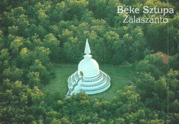 BUDDHIST RELIGION * BUDDHISM * BUDDHA * THE PEACE STUPA * ZALASZANTO * BBSz 01 * Hungary - Bouddhisme