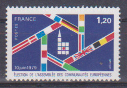 Timbre De 1979 élection De L'assemblée Des Communautés Européennes Tp MNH ** - Andere & Zonder Classificatie