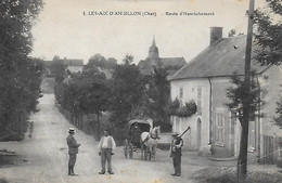 18)  LES  AIX  D' ANGILLON  - Route De D'  Henrichemont - Les Aix-d'Angillon