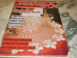 LIVRE  CROCHET D OR HORS SERIE 1980 - Innendekoration