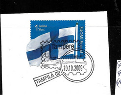 FINNLAND003 / Fragment 2009 (Nationalflagge) O - Used Stamps