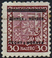 Böhmen Mähren, 1939, MiNr 5, Gestempelt - Oblitérés