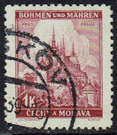 Böhmen Mähren, 1939, MiNr 28, Gestempelt - Gebruikt