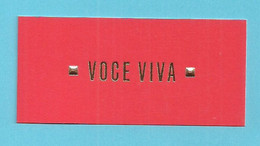 VOCE VIVA / VALENTINO   (Grijs/51) - Modernes (à Partir De 1961)