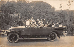 65-LOURDES-CARTE-PHOTO- VEHICULE D'EXCUSION - Lourdes