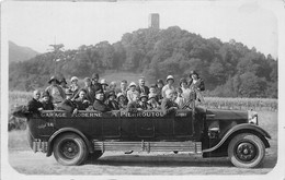 65-LOURDES-CARTE-PHOTO- VEHICULE D'EXCUSION - Lourdes