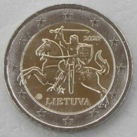 Litauen 2020  2 Euro Uit De Rol - UNC Du Rouleaux    Leverbaar - Livrable  !!!!! - Lituanie