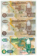 ZAMBIA // SIX NOTES // (Five Polymer) // UNC - Zambie