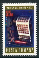ROMANIA 1972 Stamp Printing Centenary MNH / **.  Michel 3050 - Nuovi