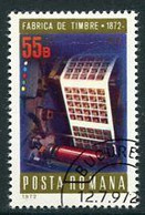 ROMANIA 1972 Stamp Printing Centenary Used.  Michel 3050 - Usado